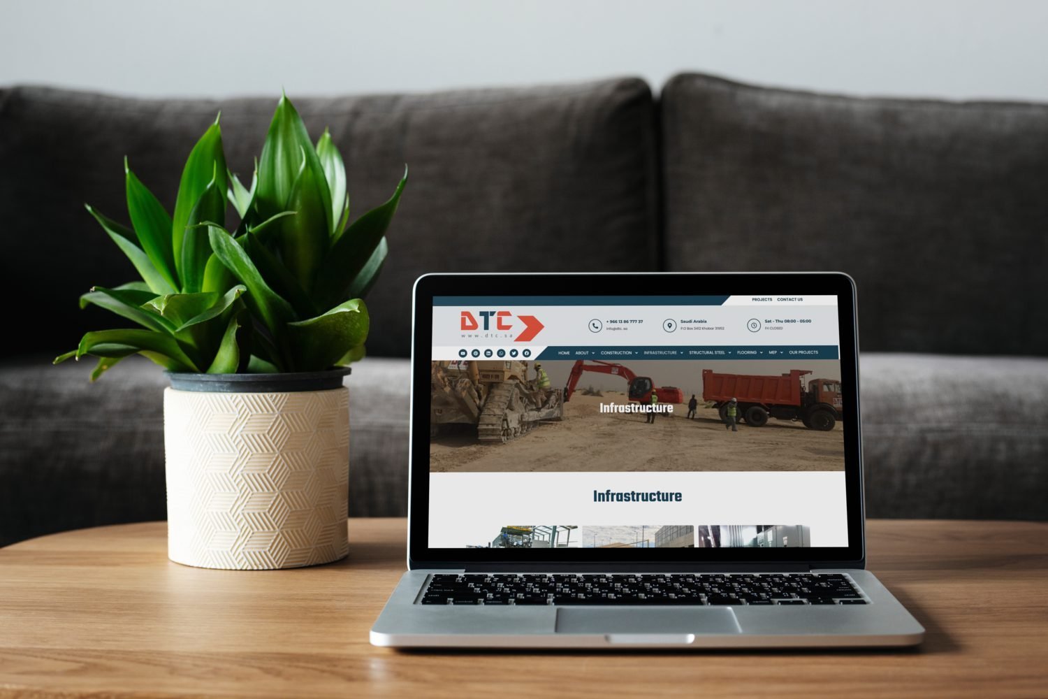 MacBook Pro on table