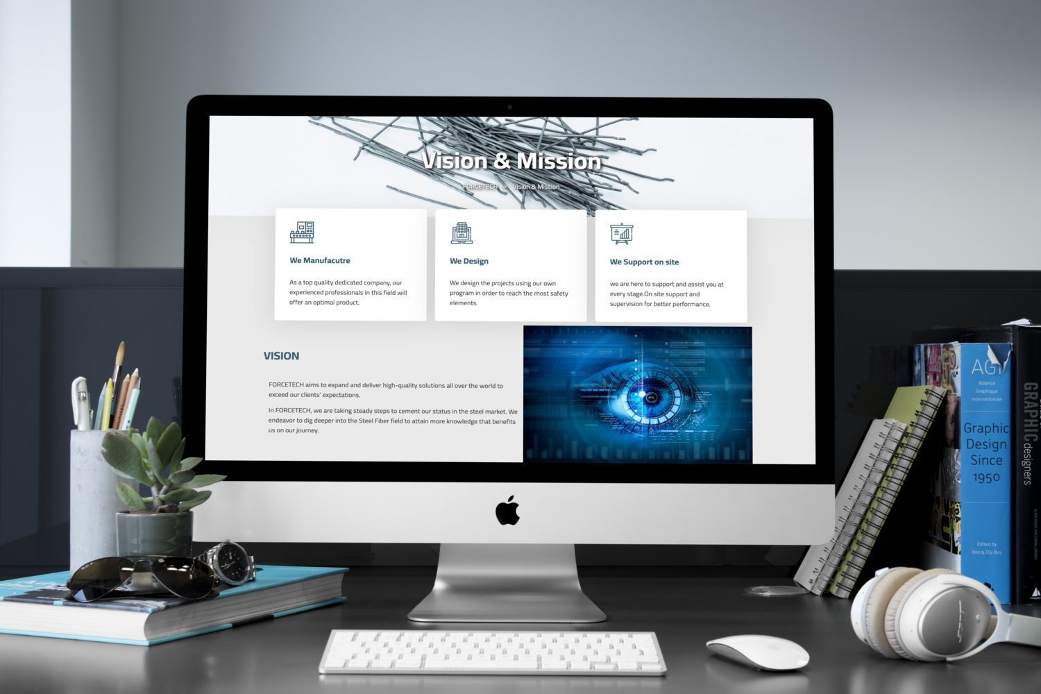 iMac 27 inch office